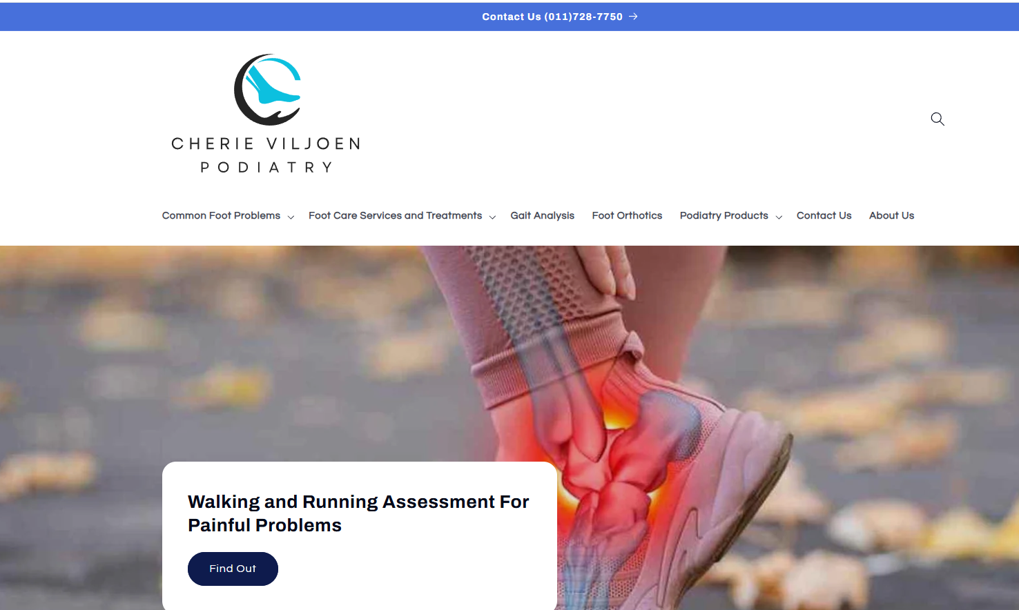 Podiatry Specialist Website